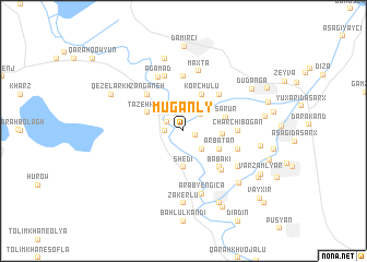 map of Muganly