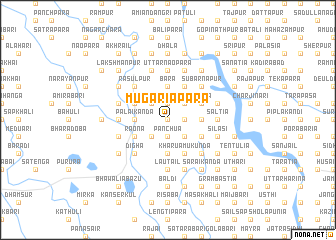 map of Mugariāpāra