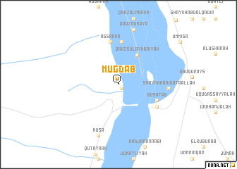 map of Mugdab