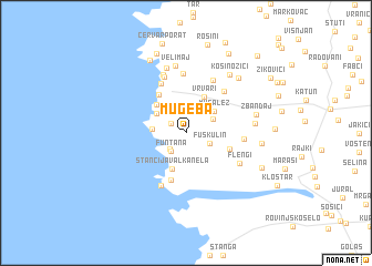 map of Mugeba