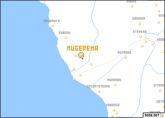 map of Mugerema