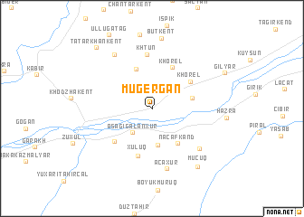 map of Mugergan