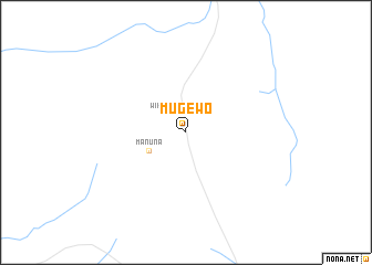 map of Mugewo