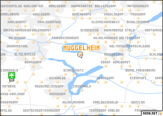 map of Müggelheim