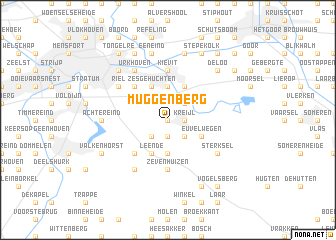 map of Muggenberg