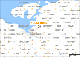 map of Müggenburg