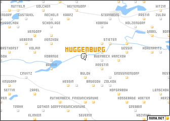 map of Müggenburg