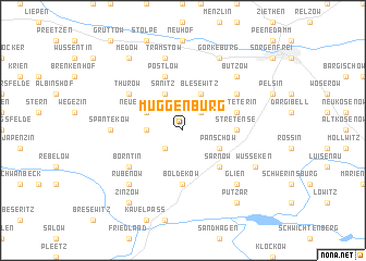 map of Müggenburg