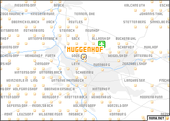 map of Muggenhof