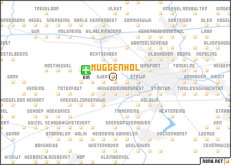 map of Muggenhol