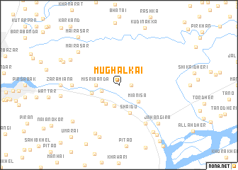 map of Mughalkai