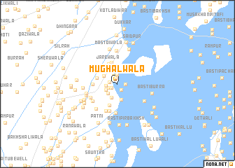 map of Mughalwāla