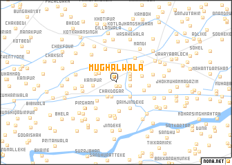 map of Mughalwāla