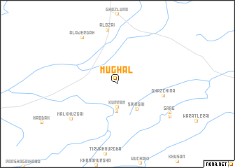 map of Mughal