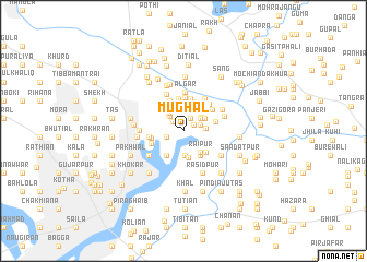 map of Mughal
