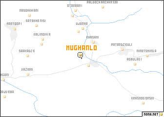 map of Mughanlo