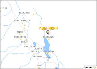 map of Mughārah