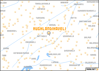 map of Mughlān-di-Haveli