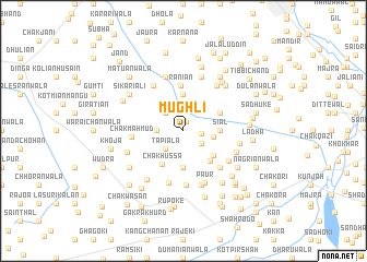 map of Mughli