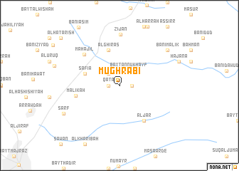 map of Mughrabī