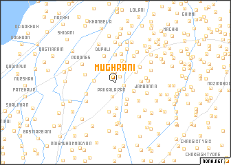 map of Mughrāni