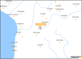 map of Mugina