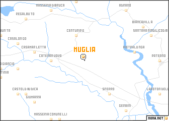 map of Muglia