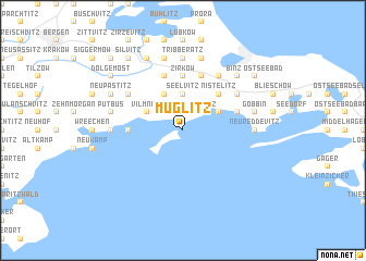 map of Muglitz