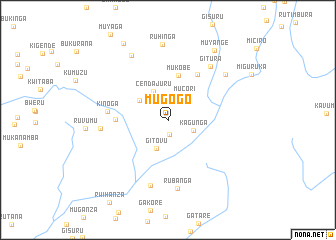 map of Mugogo