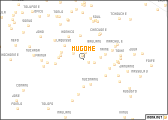 map of Mugome