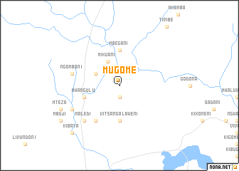 map of Mugome