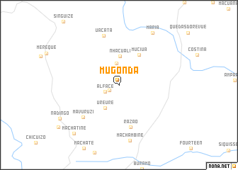 map of Mugonda