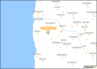 map of Mugongo