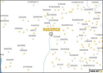 map of Mugongo