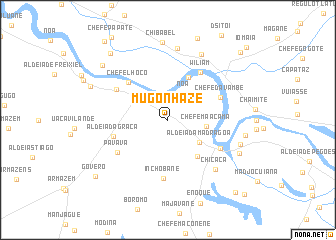 map of Mugonhaze