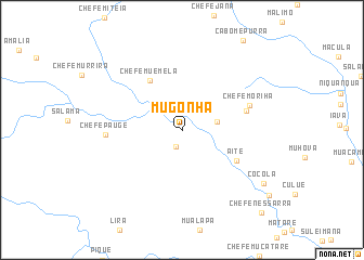 map of Mugonha