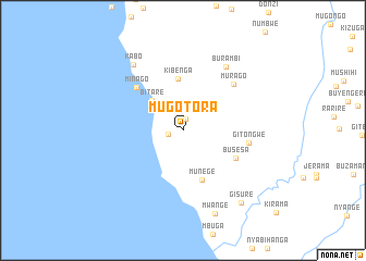 map of Mugotora