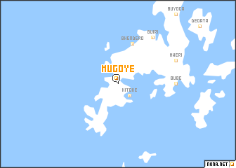 map of Mugoye