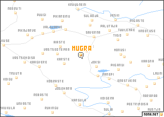 map of Mügra