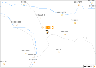 map of Mugua