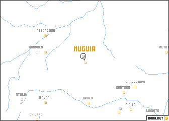 map of Muguia