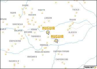 map of Muguia