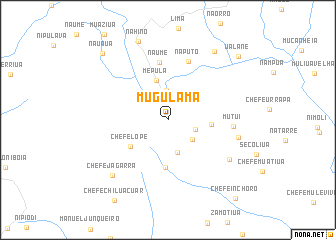 map of Mugulama