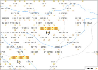 map of Mugumoini