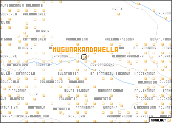 map of Mugunakandawella