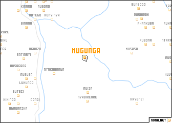 map of Mugunga