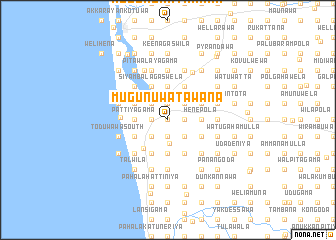 map of Mugunuwatawana