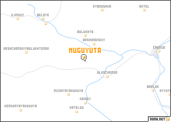 map of Muguyuta