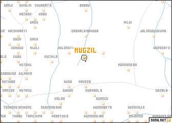 map of Mugzil