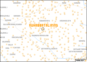 map of Muhabbat Ali Rind